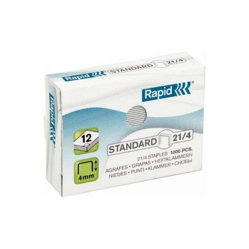 AGRAFES RAPID Nº 21/4 1000UN , Rapid , AGRFRAP008 , 7313468676001